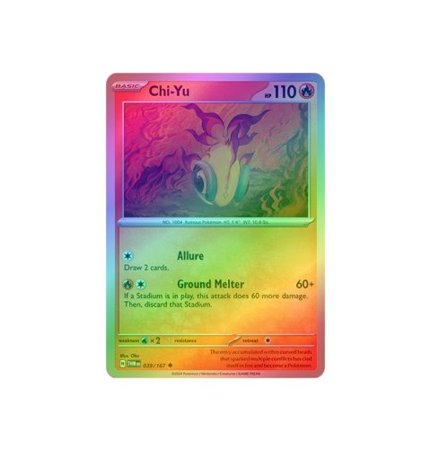 Chi-Yu 039/167 - Reverse Holo Chi-Yu 039/167 - Reverse Holo