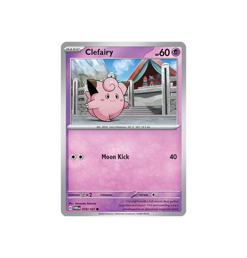 Clefairy 078/167 Clefairy 078/167