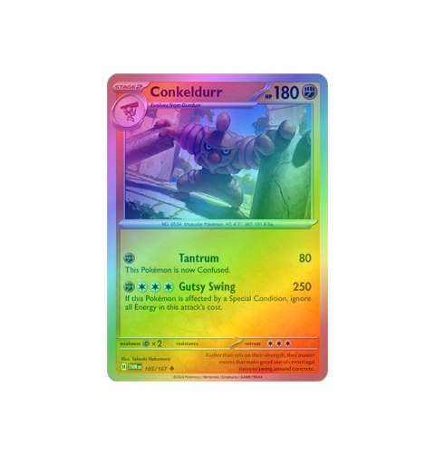 Conkeldurr 105/167 - Reverse Holo Conkeldurr 105/167 - Reverse Holo