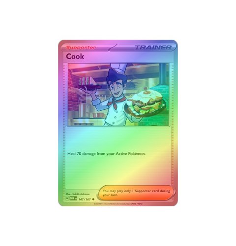 Cook 147/167 - Reverse Holo Cook 147/167 - Reverse Holo
