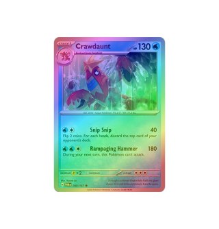 Crawdaunt 048/167 - Reverse Holo