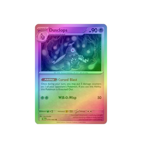 Dusclops 019/064 - Reverse Holo Dusclops 019/064 - Reverse Holo