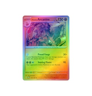 Hisuian Arcanine 100/167 - Reverse Holo