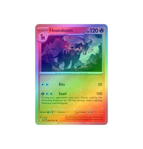 Houndoom 008/064 - Reverse Holo Houndoom 008/064 - Reverse Holo