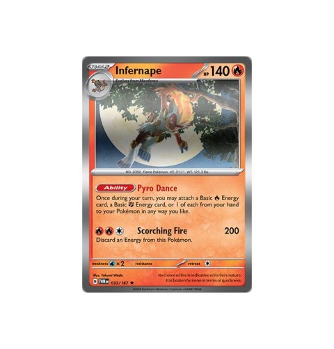 Infernape 033/167 Infernape 033/167