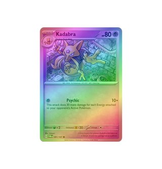 Kadabra 081/167 - Reverse Holo
