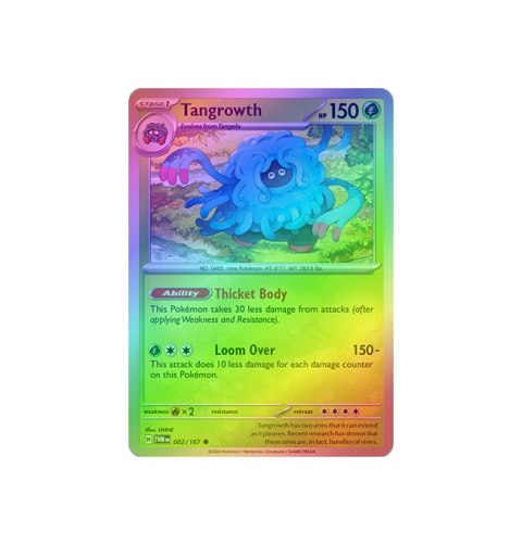 Tangrowth 002/167 - Reverse Holo