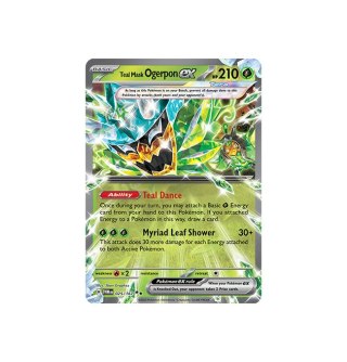 Teal Mask Ogerpon EX 025/167