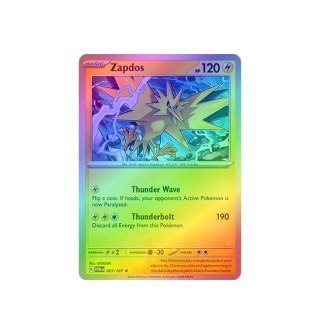 Zapdos 065/167 - Reverse Holo
