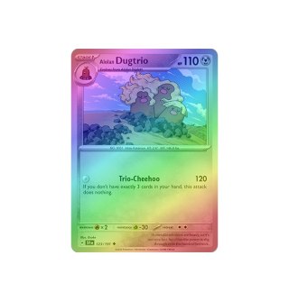 Alolan Dugtrio 123/191 - Reverse Holo
