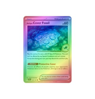 Antique Cover Fossil 129/142 - Reverse Holo