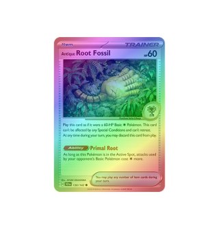 Antique Root Fossil 130/142 - Reverse Holo