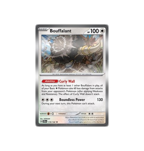 Bouffalant 119/142 Bouffalant 119/142