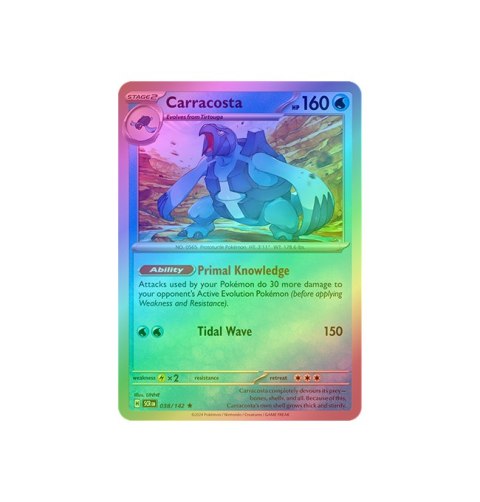 Carracosta 038/142 - Reverse Holo Carracosta 038/142 - Reverse Holo