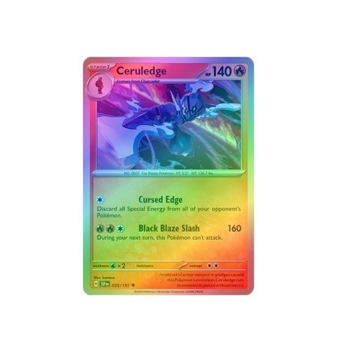 Ceruledge 035/191 - Reverse Holo Ceruledge 035/191 - Reverse Holo
