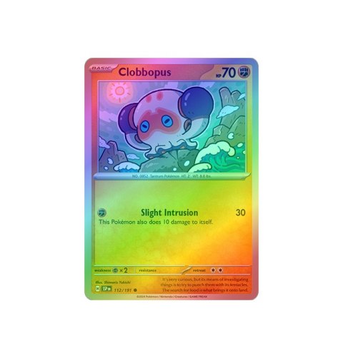 Clobbopus 112/191 - Reverse Holo Clobbopus 112/191 - Reverse Holo