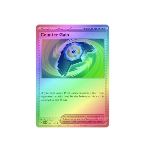 Counter Gain 169/191 - Reverse Holo Counter Gain 169/191 - Reverse Holo