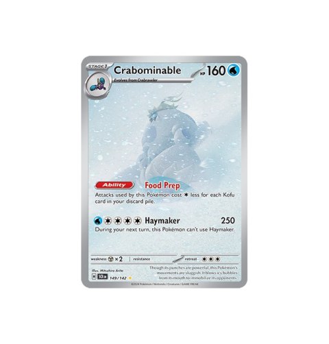 Crabominable 149/142 Crabominable 149/142