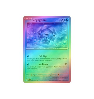 Cryogonal 047/191 - Reverse Holo