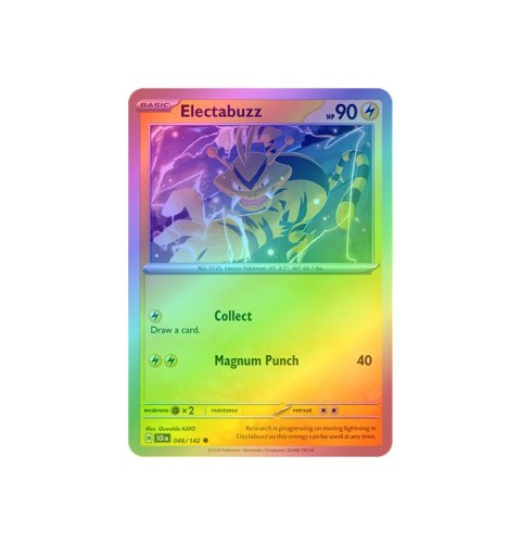 Electabuzz 046/142 - Reverse Holo Electabuzz 046/142 - Reverse Holo