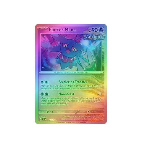 Flutter Mane 096/191 - Reverse Holo Flutter Mane 096/191 - Reverse Holo