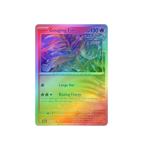 Gouging Fire 038/191 - Reverse Holo Gouging Fire 038/191 - Reverse Holo