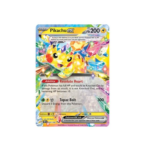 Pikachu EX 057/191 Pikachu EX 057/191