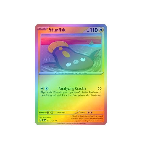 Stunfisk 064/191 - Reverse Holo Stunfisk 064/191 - Reverse Holo