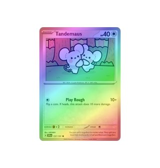 Tandemaus 157/191 - Reverse Holo