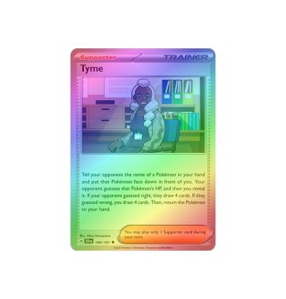 Tyme 190/191 - Reverse Holo