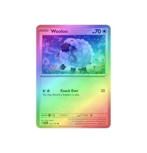 Wooloo 124/142 - Reverse Holo Wooloo 124/142 - Reverse Holo
