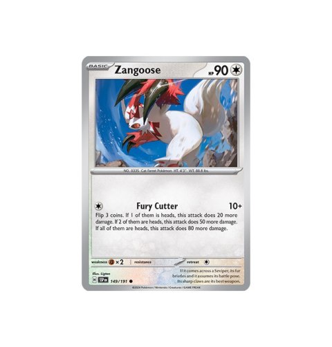Zangoose 149/191 Zangoose 149/191