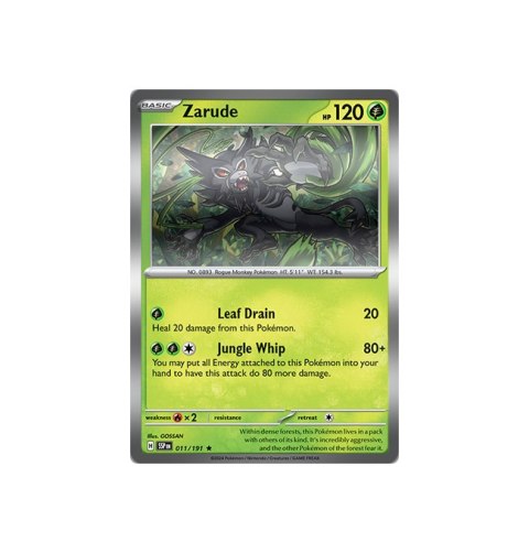 Zarude 011/191 Zarude 011/191