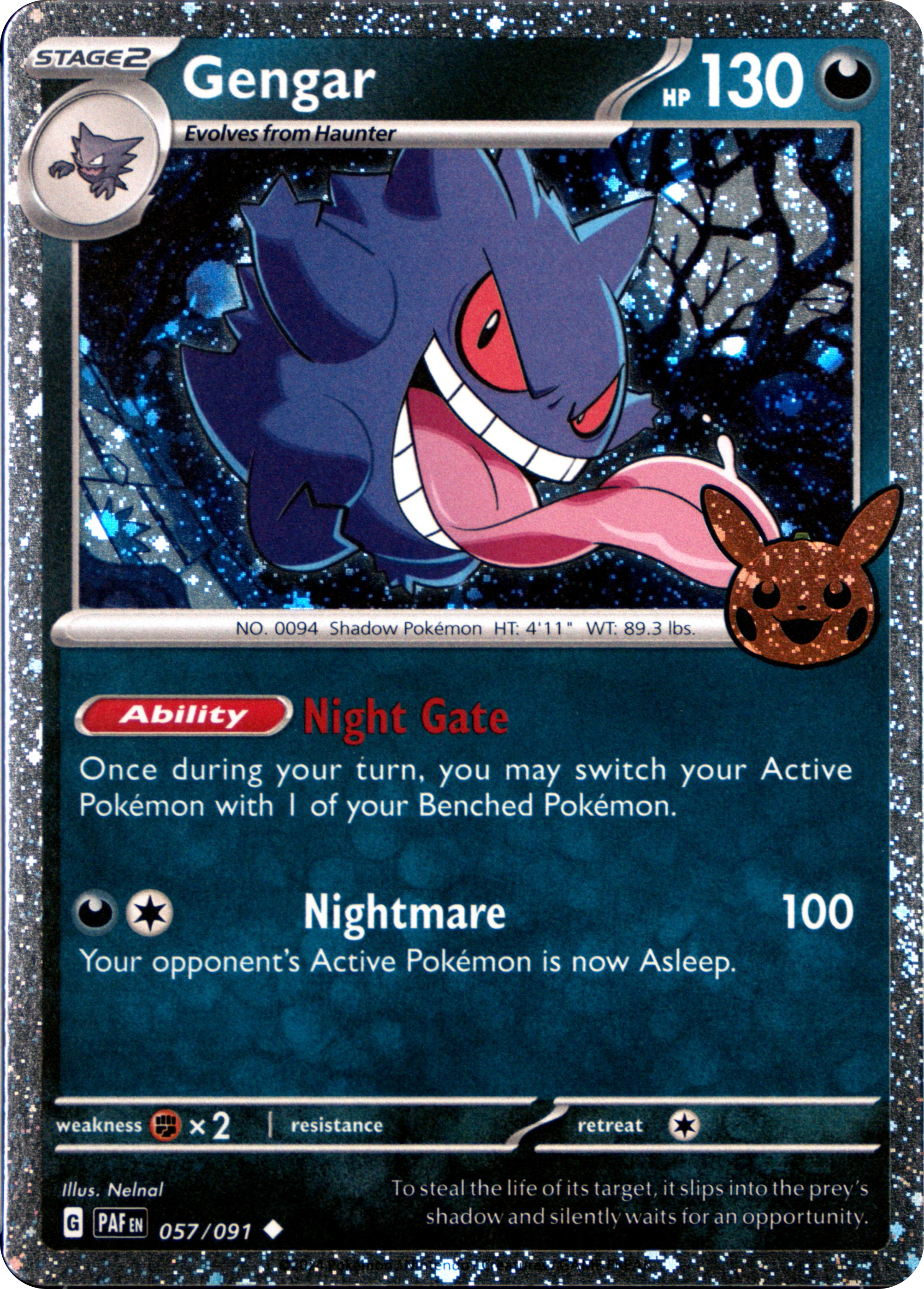 Gengar Trick or Trade 2024